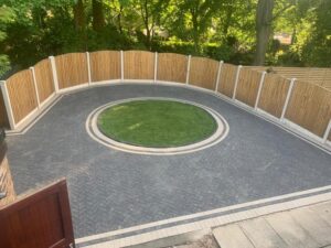 Circular Block Paving in Lancashire