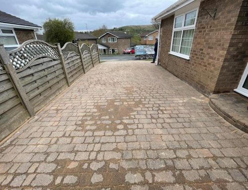 Block Paved Haslington Driveway Restoration