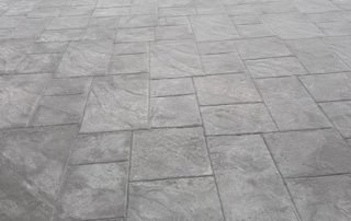 imprinted concrete driveway fencing patio oldham  13