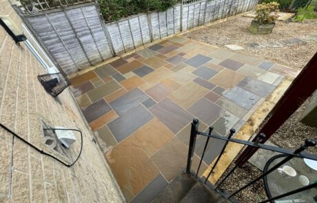 indian sandstone halifax garden project (4)